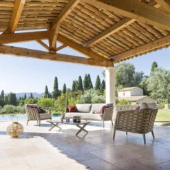 Canapé De Salon Extérieur 3 Places Embruns Hespéride 8 Canapé De Salon Extérieur 3 Places Embruns Hespéride -Mobilier De Jardin canape de salon exterieur 3 places embruns hesperide 2