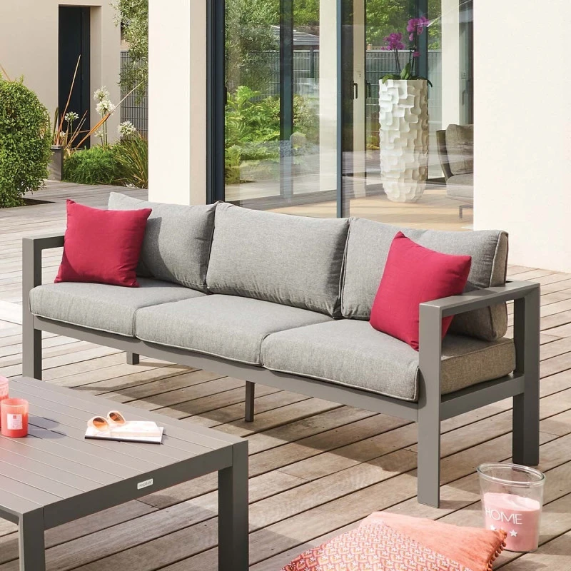 Canapé Extérieur 3 Places Evasion Tonka Hespéride 1 Canapé Extérieur 3 Places Evasion Tonka Hespéride