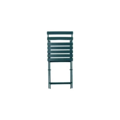 Chaise Métal Pliante Greensboro Bleu Canard Hespéride -Mobilier De Jardin chaise exterieur greensboro hesperide bleu canard 2