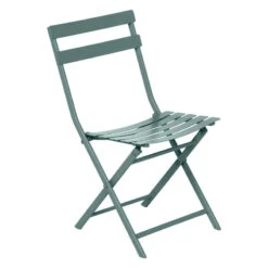 Chaise Métal Pliante Greensboro Vert Jade Hespéride