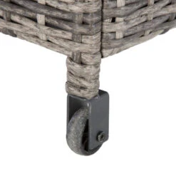 Coffre Extérieur à Poignées Hespéride Bayana Terre D'ombre -Mobilier De Jardin coffre exterieur a poignees hesperide bayana terre d ombre 1 3