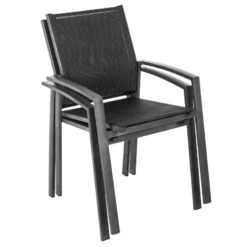 Mobilier De Jardin -Mobilier De Jardin fauteuil axiome hesperide poivre graphite 1