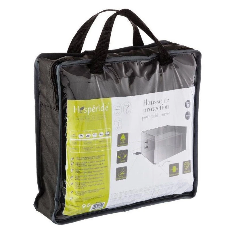 Housse Pour Table D'extérieur Carrée Max : 165 Cm Hespéride 1 Housse Pour Table D'extérieur Carrée Max : 165 Cm Hespéride