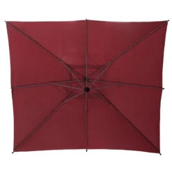 Parasol Décentré Carré Manoa Bordeaux Hespéride 9 Parasol Décentré Carré Manoa Bordeaux Hespéride -Mobilier De Jardin parasol decentre carre manoa bordeaux hesperide 4