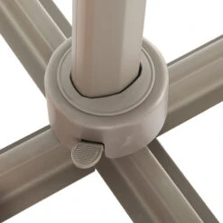 Parasol Décentré Eléa Inclinable Rectangulaire Noisette Hespéride -Mobilier De Jardin parasol decentre elea inclinable 3x4 noisette hesperide 4