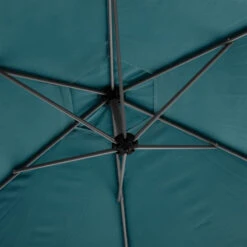 Parasol Décentré Rond Manoa Bleu Canard Hespéride 7 Parasol Décentré Rond Manoa Bleu Canard Hespéride -Mobilier De Jardin parasol decentre rond manoa bleu canard hesperide 2