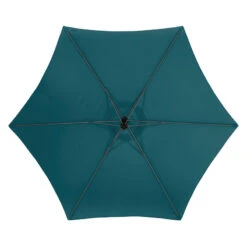 Parasol Décentré Rond Manoa Bleu Canard Hespéride 9 Parasol Décentré Rond Manoa Bleu Canard Hespéride -Mobilier De Jardin parasol decentre rond manoa bleu canard hesperide 4