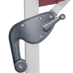 Parasol Déporté Rectangulaire Equador Bordeaux Hespéride -Mobilier De Jardin parasol deporte rectangulaire equador bordeaux hesperide 5