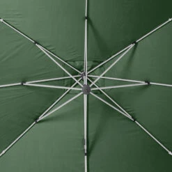 Parasol Déporté Rectangulaire Equador Olive Hespéride -Mobilier De Jardin parasol deporte rectangulaire equador olive hesperide 1 4