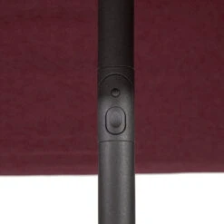 Parasol Droit Carré 2,5x2,5m Soya Bordeaux Hespéride -Mobilier De Jardin parasol droit carre 25x25m soya bordeaux hesperide 4