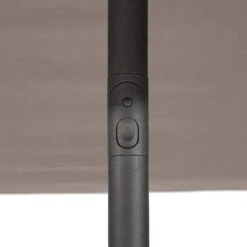 Parasol Droit Carré 2,5x2,5m Soya Taupe Hespéride -Mobilier De Jardin parasol droit carre 25x25m soya taupe hesperide 3