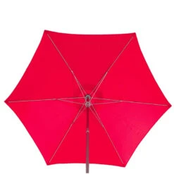 Mobilier De Jardin -Mobilier De Jardin parasol rond 23m anzio grenade hesperide 1