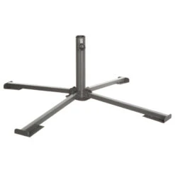 Pied De Parasol Pliant Grand Modèle Anthracite Hespéride