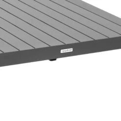 Table Basse Carrée Graphite Evasion Hespéride -Mobilier De Jardin table basse carree graphite evasion hesperide 1 2
