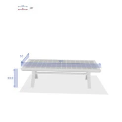 Table Basse Extérieure Bois D'acacia Papouasie Hespéride 6 Table Basse Extérieure Bois D'acacia Papouasie Hespéride -Mobilier De Jardin table basse exterieure bois d acacia papouasie hesperide 2