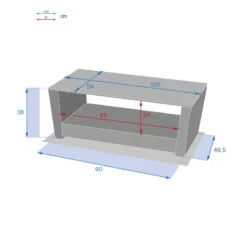 Table Basse Extérieure Polynésia Havane Hespéride 5 Table Basse Extérieure Polynésia Havane Hespéride -Mobilier De Jardin table basse exterieure polynesia havane hesperide 1 2