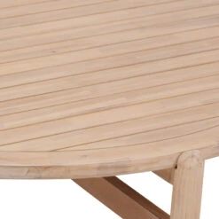 Table Basse Ronde D120 Acacia Deona Hespéride -Mobilier De Jardin table basse ronde acacia deona hesperide 1 3