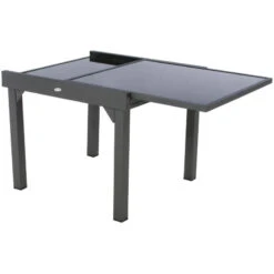 Table Piazza Extensible 8 Personnes Anthracite/graphite -Mobilier De Jardin table piazza extensible 8 personnes anthracite graphite 3