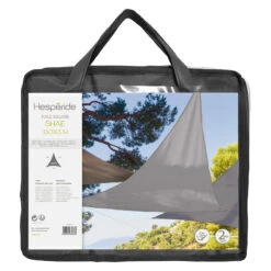Toile Solaire 3x3x3m Shae Ardoise Hespéride -Mobilier De Jardin toile solaire 3x3x3 shae ardoise hesperide 2
