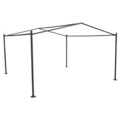 Tonnelle Certeli Carrée Forme Abri Coloris Graphite/ardoise -Mobilier De Jardin tonnelle certeli carree forme abri coloris graphite ardoise 2