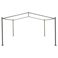 Tonnelle Certeli Carrée Forme Abri Coloris Graphite/ardoise -Mobilier De Jardin tonnelle certeli carree forme abri coloris graphite ardoise 5