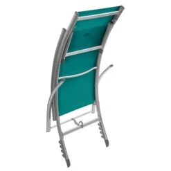 Transat Samba Pliable Et Empilable émeraude Hespéride -Mobilier De Jardin transat samba pliable et empilable coloris emeraude hesperide 6
