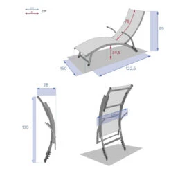 Transat Samba Pliable Noisette/graphite Hespéride 13 Transat Samba Pliable Noisette/graphite Hespéride -Mobilier De Jardin transat samba pliable noisettegraphite hesperide 6