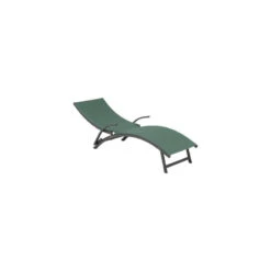 Transat Samba Pliable Vert Olive/graphite Hespéride -Mobilier De Jardin transat samba pliable vert olivegraphite hesperide 2